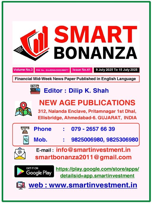 Title details for Smart Bonanza Financial Weekly English by New Age Publications Pvt. Limited - Available